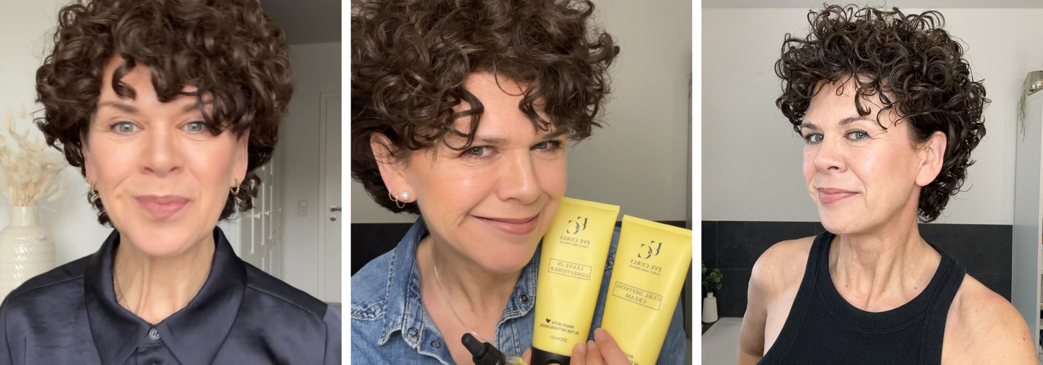 Mit 53 habe ich endlich aufgehört, gegen meine fluffigen Locken anzukämpfen - das hat alles verändert.