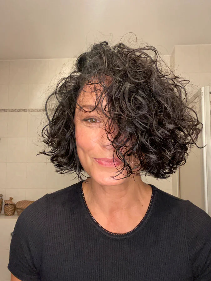 Healthy, defined Type 3 curls
